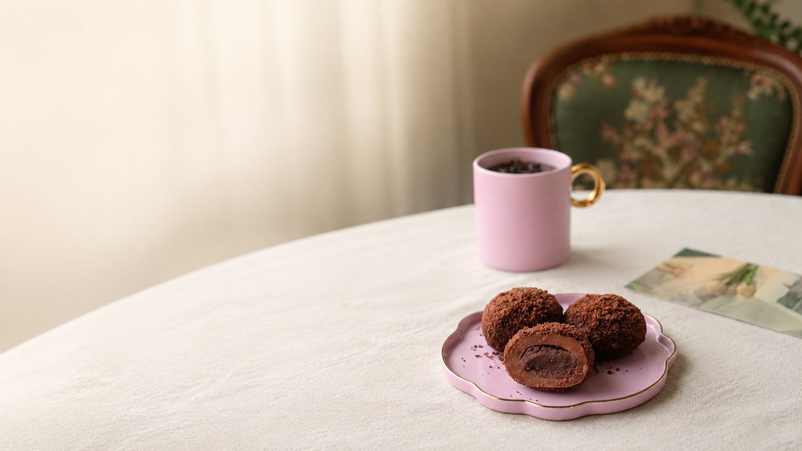 Castella Chocolate Tteok