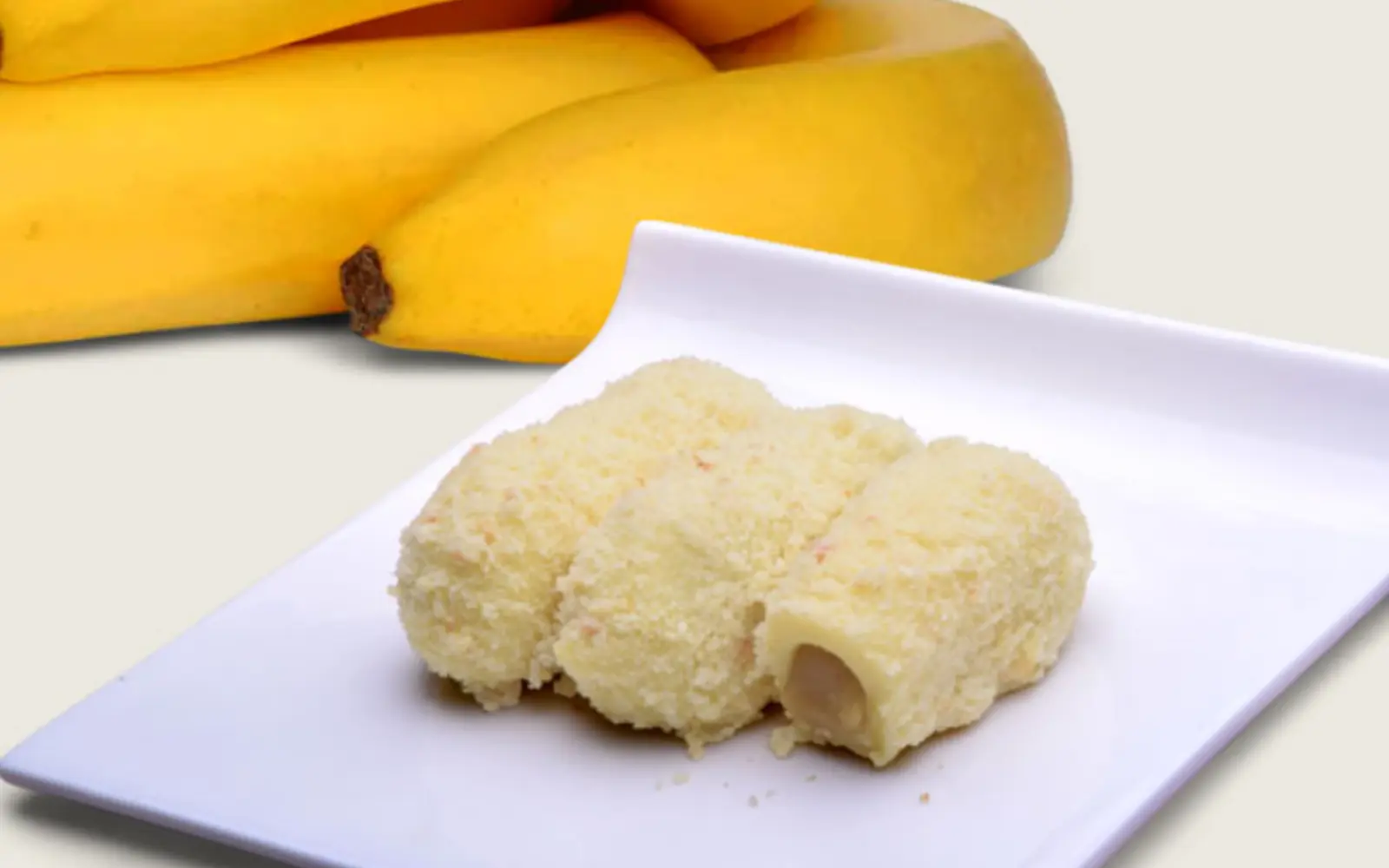 Banana Korean rice cakes and individual packages